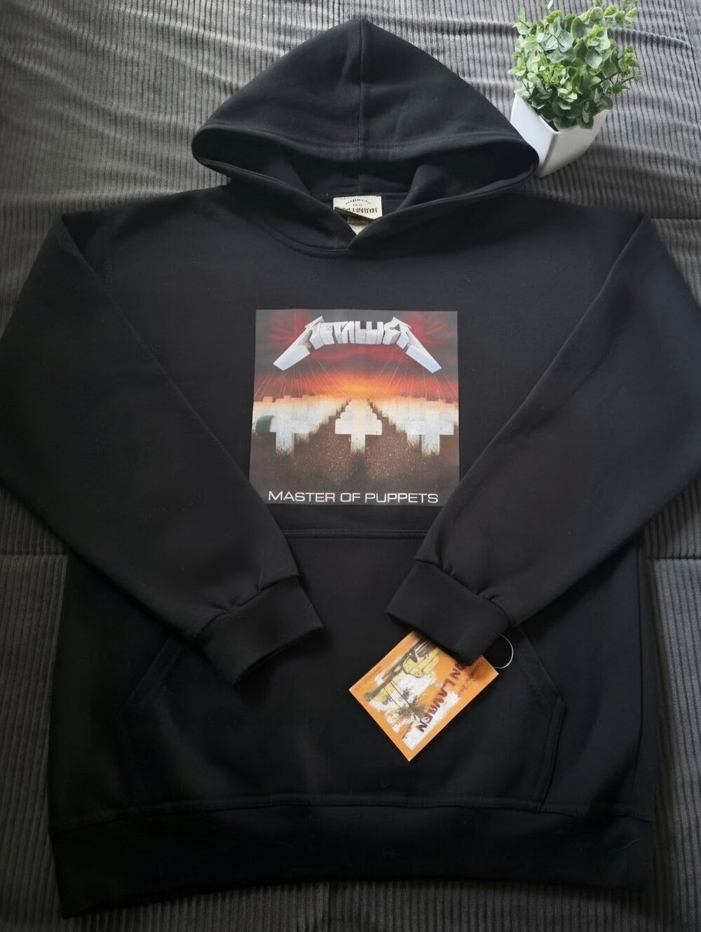 NWT Metallica Master of Puppets Black Graphic Hoodie